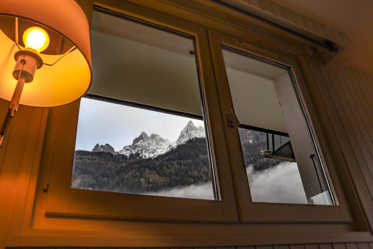 Appartement Lyret Centre Chamonix, Vue D'Exception Bagian luar foto
